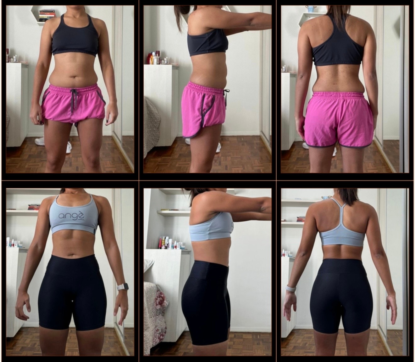 Antes e depois — Maravilhosa que passou pelo método